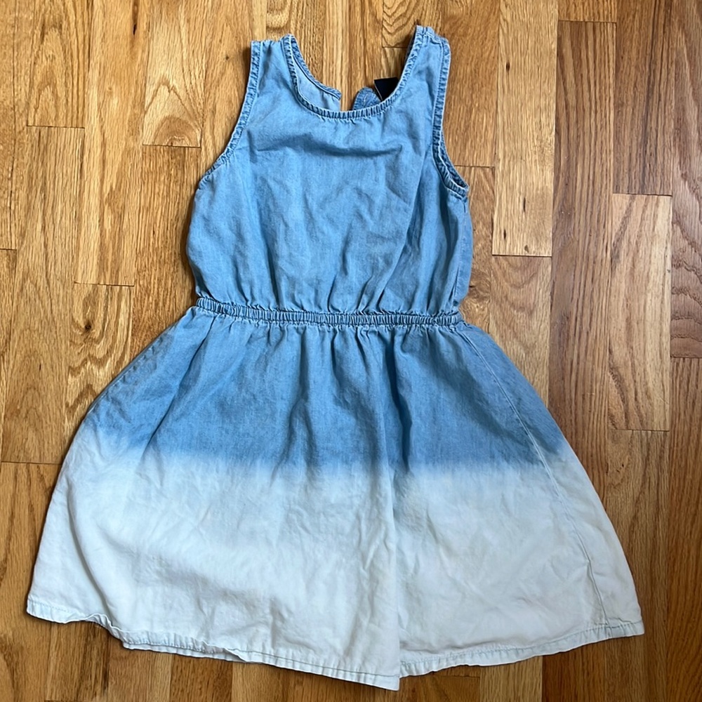 GAP girls chambray dress